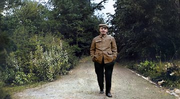 Lenin, líder comunista, em cores - Klimbim