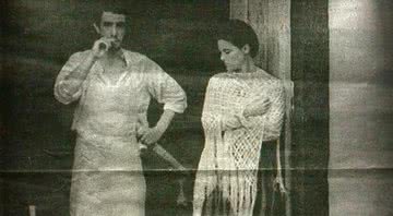José Ramos e sua namorada Catarina Paulsen - Domínio Público