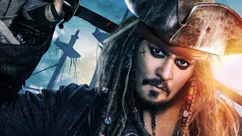Poster do filme Piratas do Caribe - Divulgação