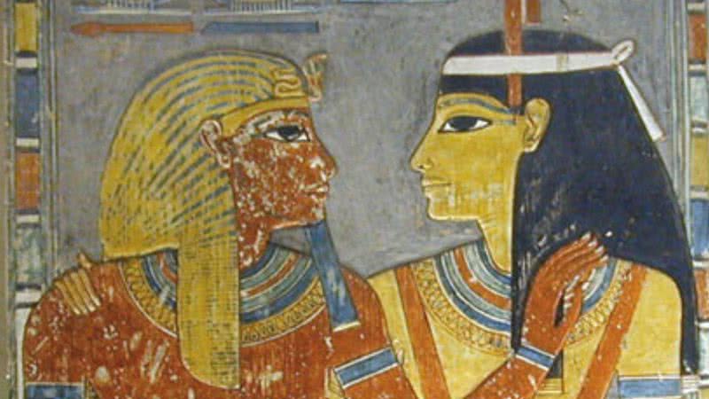 Imagem da deusa egípcia Amentet - Wikimedia Commons