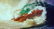 Ilustração de uma naufrágio - Divulgação/Pixabay
