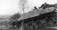 Panzer durante a batalha do Bulge, em 1944 - Getty Images