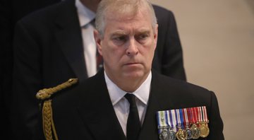 Príncipe Andrew, em cerimônia em 2016 - Getty Images