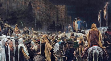 Pintura dos romanos - Getty Images