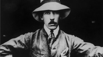 Santos Dumont, em 1906 - Getty Images