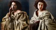 Retratos coloridos digitalmente da atriz Sarah Bernhardt - Flickr / seriykotik1970
