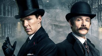 Pôster da série Sherlock, lançada em 2010 - Divulgação