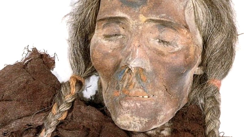 Múmia de Tarim, a mulher caucasiana