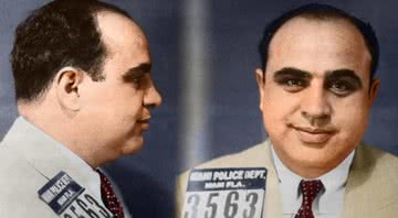 Al Capone colorizado - Divulgação