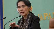 Aung San Suu Kyi é filha do Pai da Birmânia moderna - Getty Images