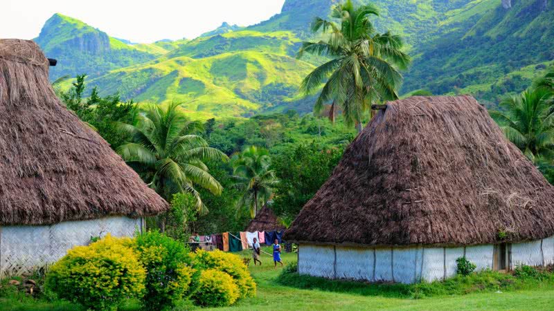 Vila de Navala, Fiji - Reprodução