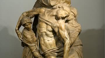 Detalhe da escultura Pietá de Florença - Getty Images