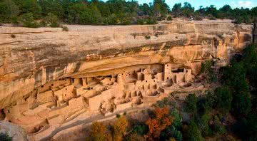 Assentamento Pueblo localizado no Parque Nacional Mesa Verde - Getty Images