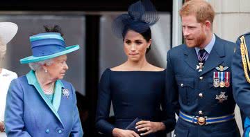 Membros da Família Real em evento no Palácio de Buckingham, 10 de julho de 2018 - Getty Images