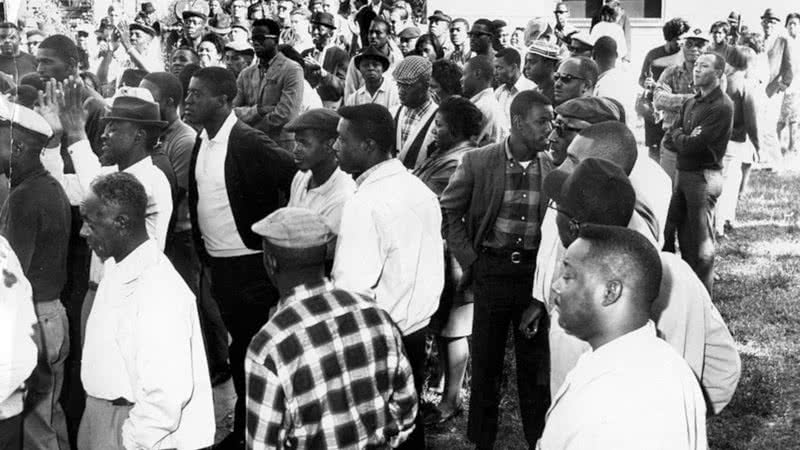 Protestos de afro-americanos para acabar com segregação racial. Maryland, 1967 - Getty Images