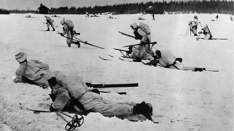 Tropas Fantasmas finlandesas durante a guerra contra a URSS - Getty Images