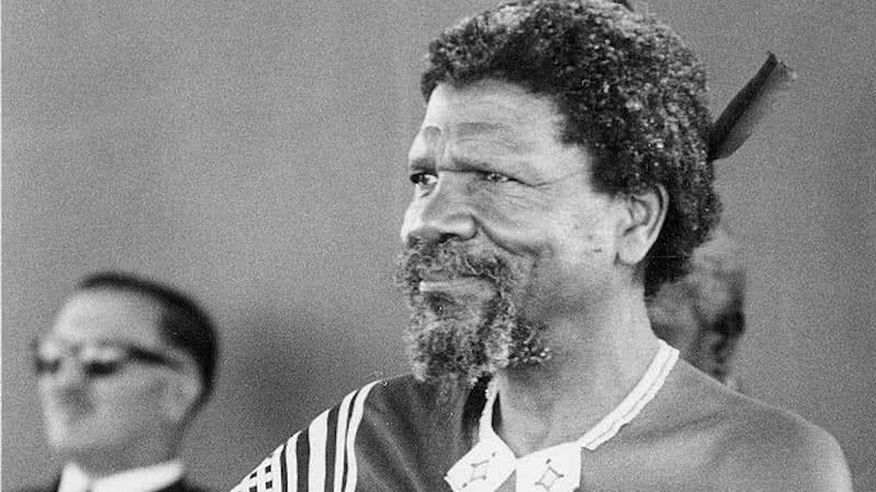 Sobhuza II, chefe supremo da Suazilândia - Getty Images
