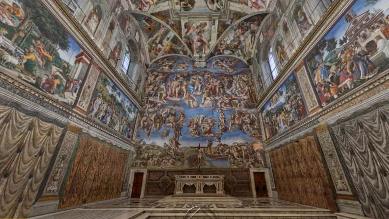 Tour virtual na Capela Sistina - Museus do Vaticano