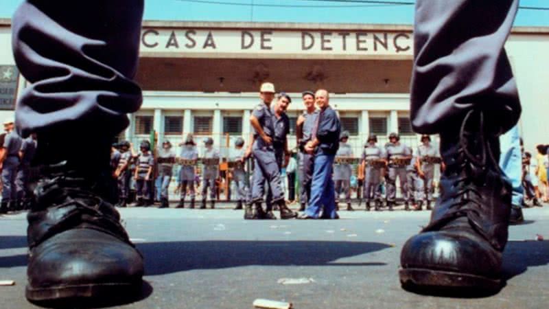 Policiais na Casa de Detenção - Divulgação/Memorial da Democracia