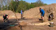 Escavação realizada em Saint Niklaas, na Bélgica - Divulgação