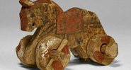 Brinquedo de cavalo do Egito Antigo - British Museum
