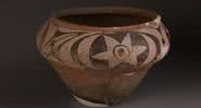 Pote de cerâmica encontrados nas ruínas da antiga cidade - Divulgação