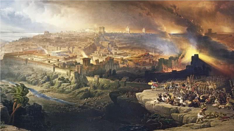 Cerco de Jerusalém de 587 - Crédito: Wikimedia Commons