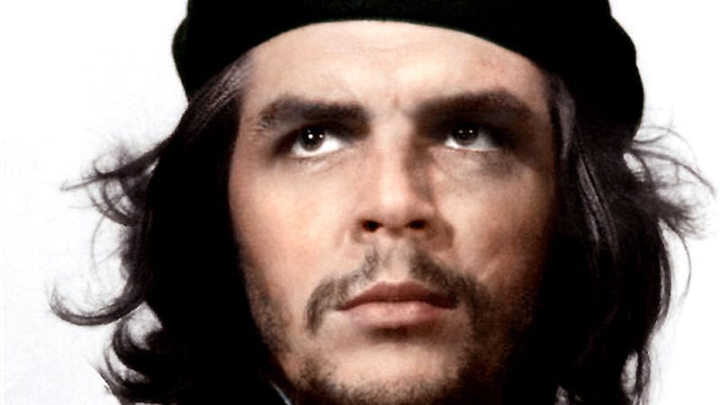 A famosa imagem de Guevara em cores