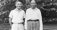 Li Zhisui ao lado de Mao Tsé-Tung - Arquivo Público
