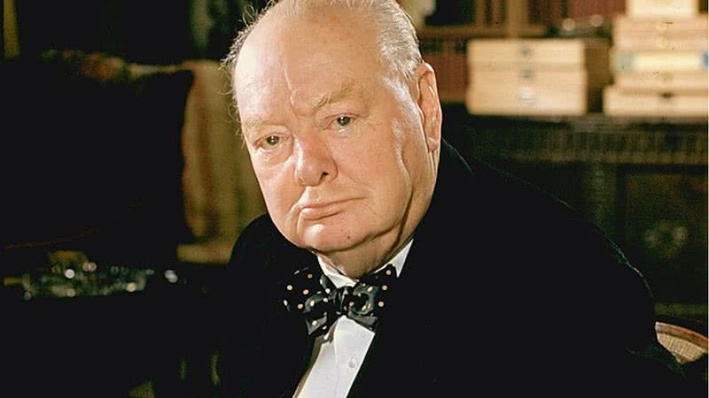 Churchill durante a Segunda Guerra Mundial - Getty Images