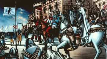 Representação da última batalha de El Cid - Wikimedia Commons