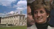 Althorp House e Lady Diana - Divulgação/Wikimedia Commons/Andrew Walker (walker44)  / Getty Images