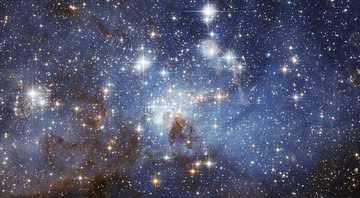 Formação de estrelas na Grande Nuvem de Magalhães - Divulgação/ESA/Hubble/Wikimedia Commons
