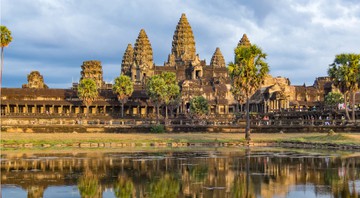 Na imagem, o templo de Angkor Wat localizado no Camboja - Getty Images