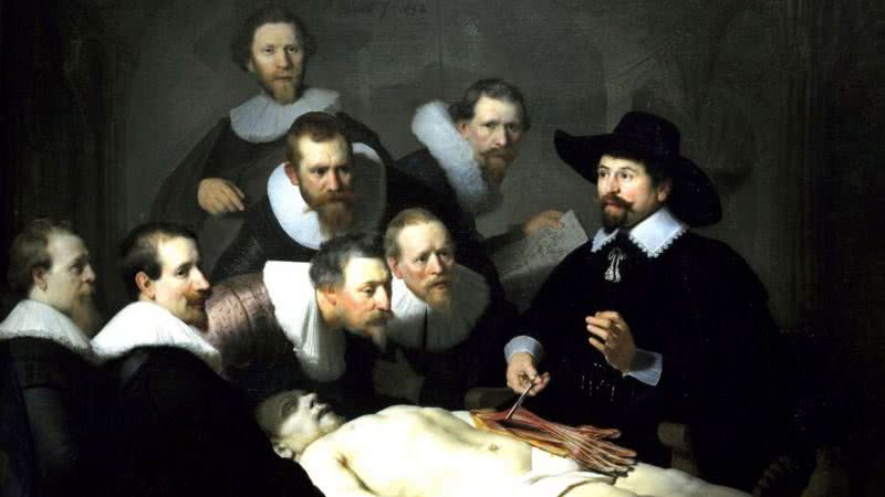 Quadro de Rembrandt: "Lição de Anatomia do Dr. Tulp" - Getty Images
