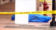 Morto no chão, no Equador - Divulgação/Youtube