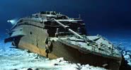 Destroços do Titanic - Reprodução