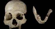 Crânio humano de 10 mil anos encontrado no México - Divulgação/Jerónimo Avilés