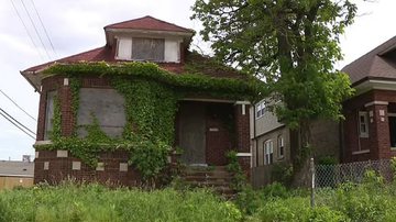 Casa abandonada que foi palco de um crime - Divulgação/Video/WGN