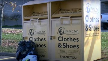 Imagem meramente ilustrativa de depósito para doação de roupas - Divulgação/ Youtube/ WKBN27