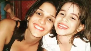 Ana Carolina Oliveira ao lado da filha Isabella - Divulgação / Redes sociais