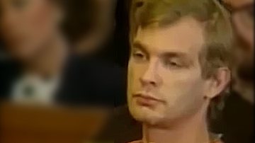 Jeffrey Dahmer durante julgamento - Divulgação / Vídeo / YouTube