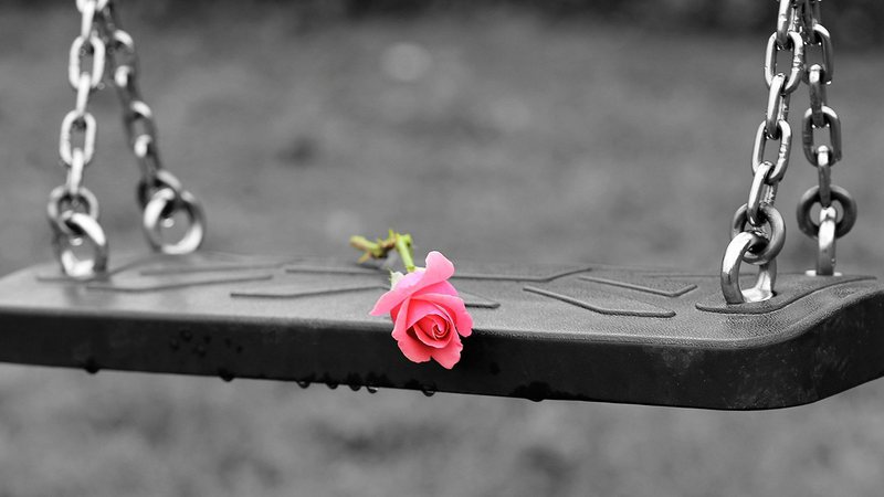 Imagem meramente ilustrativa de luto de uma criança - Pixabay