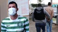 José Tiago em depoimento e sendo levado para polícia - Divulgação / Vídeo / YouTube