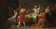 "A Morte de Sócrates", por Jacques-Louis David - Metropolitan Museum of Art/Wikimedia Commons