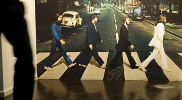 Imagem da capa do disco Abbey Road, da banda The Beatles - Getty Images