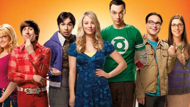 Elenco em pôster promocional de "The Big Bang Theory" - Divulgação / CBS