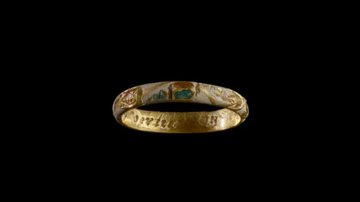 Fotografia do anel citado - Divulgação/ Museu Nacional do País de Gales