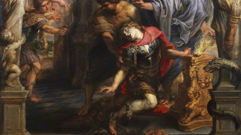 Pintura 'A morte de Aquiles', de Peter Paul Rubens - Wikimedia Commons