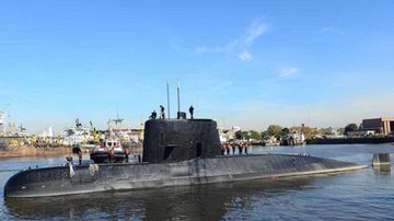 o submarino ARA San Juan - Marinha da Argentina